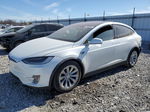 2020 Tesla Model X  White vin: 5YJXCDE20LF249217