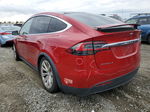 2016 Tesla Model X  Red vin: 5YJXCDE21GF026156