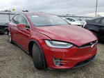 2016 Tesla Model X  Red vin: 5YJXCDE21GF026156