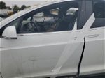 2018 Tesla Model X  White vin: 5YJXCDE21JF117564