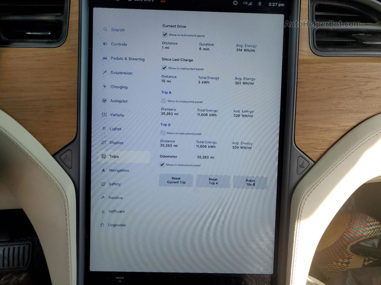 2019 Tesla Model X  Синий vin: 5YJXCDE21KF200168