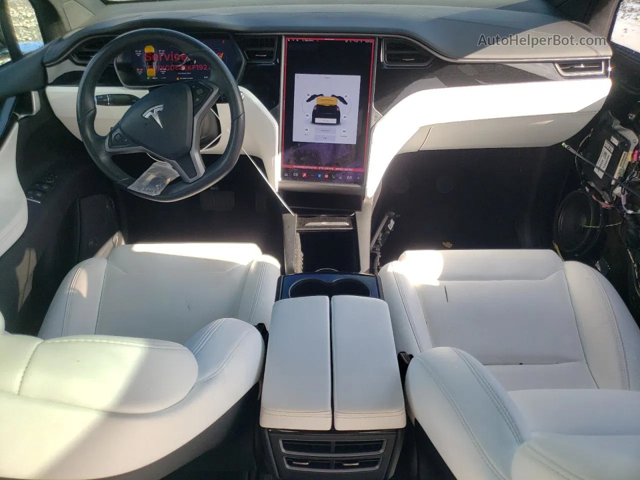 2019 Tesla Model X  Черный vin: 5YJXCDE22KF192775