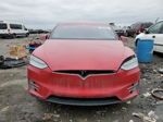 2020 Tesla Model X  Red vin: 5YJXCDE22LF250580