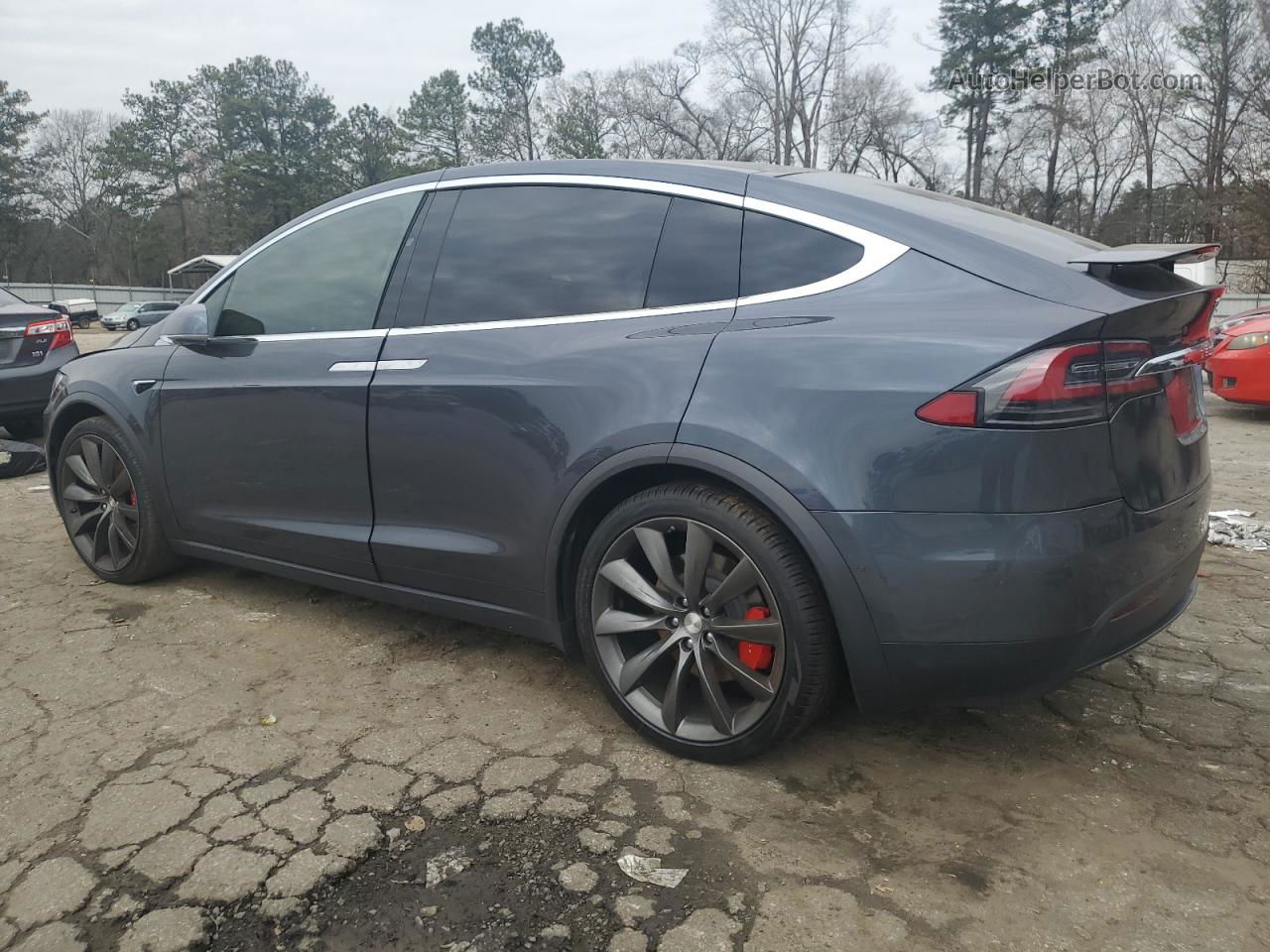 2020 Tesla Model X  Charcoal vin: 5YJXCDE22LF286124