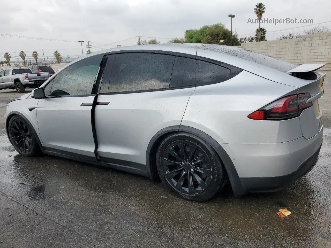 2018 Tesla Model X Gray vin: 5YJXCDE23JF121311