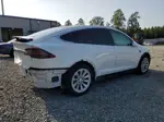 2020 Tesla Model X  White vin: 5YJXCDE23LF298685