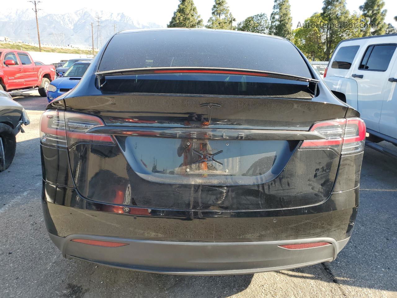 2019 Tesla Model X  Black vin: 5YJXCDE24KF147143