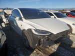 2019 Tesla Model X  White vin: 5YJXCDE24KF208538