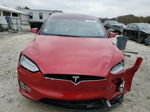 2021 Tesla Model X  Red vin: 5YJXCDE24MF321389