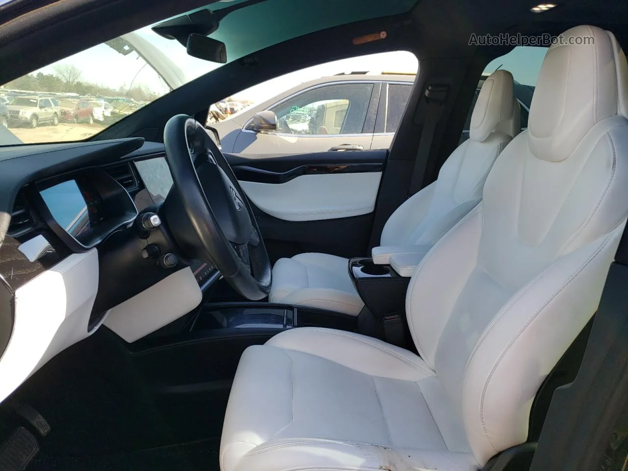 2019 Tesla Model X  Черный vin: 5YJXCDE25KF192754