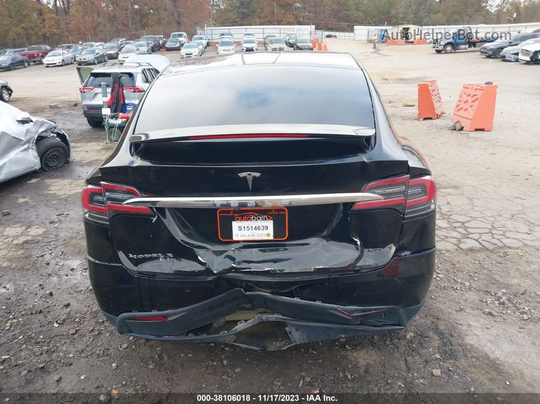 2016 Tesla Model X 60d/70d/75d/90d Black vin: 5YJXCDE27GF032222
