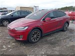 2016 Tesla Model X 60d/70d/75d/90d Red vin: 5YJXCDE28GF026266