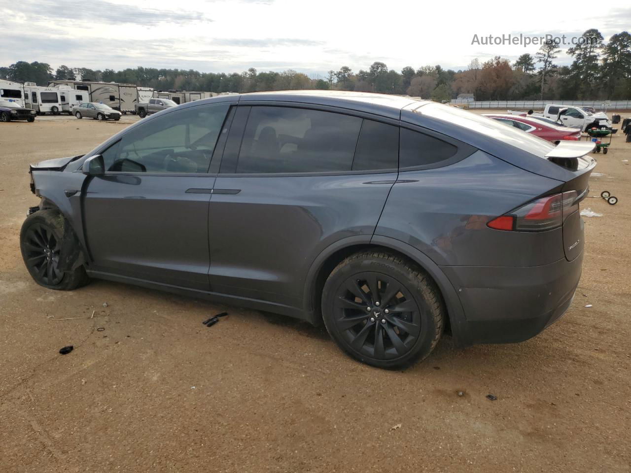 2018 Tesla Model X  Угольный vin: 5YJXCDE29JF138310
