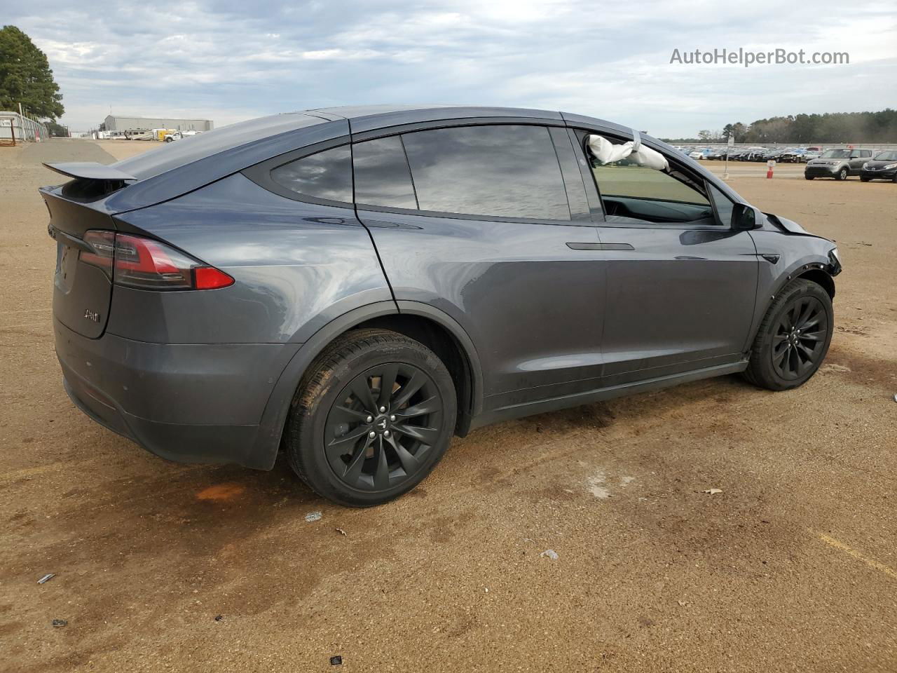 2018 Tesla Model X  Угольный vin: 5YJXCDE29JF138310