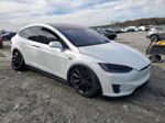 2020 Tesla Model X  White vin: 5YJXCDE29LF280126