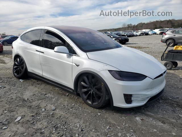 2020 Tesla Model X  Белый vin: 5YJXCDE29LF280126