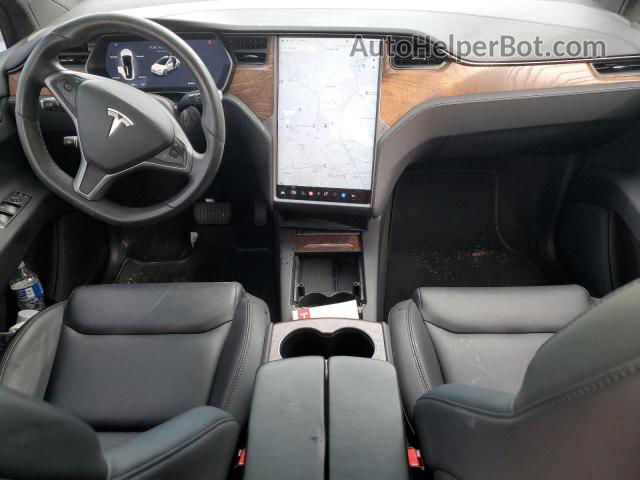 2020 Tesla Model X  White vin: 5YJXCDE29LF280126