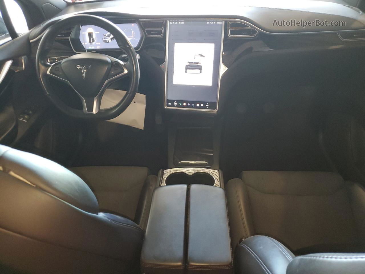 2018 Tesla Model X  Черный vin: 5YJXCDE2XJF089988