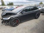 2020 Tesla Model X  Black vin: 5YJXCDE41LF237143