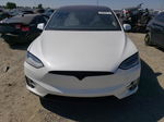 2020 Tesla Model X  White vin: 5YJXCDE49LF285148