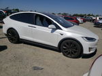 2020 Tesla Model X  White vin: 5YJXCDE49LF285148