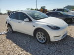 2021 Tesla Model Y  White vin: 5YJYGAED1MF142722