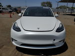 2021 Tesla Model Y  White vin: 5YJYGAEE0MF155020