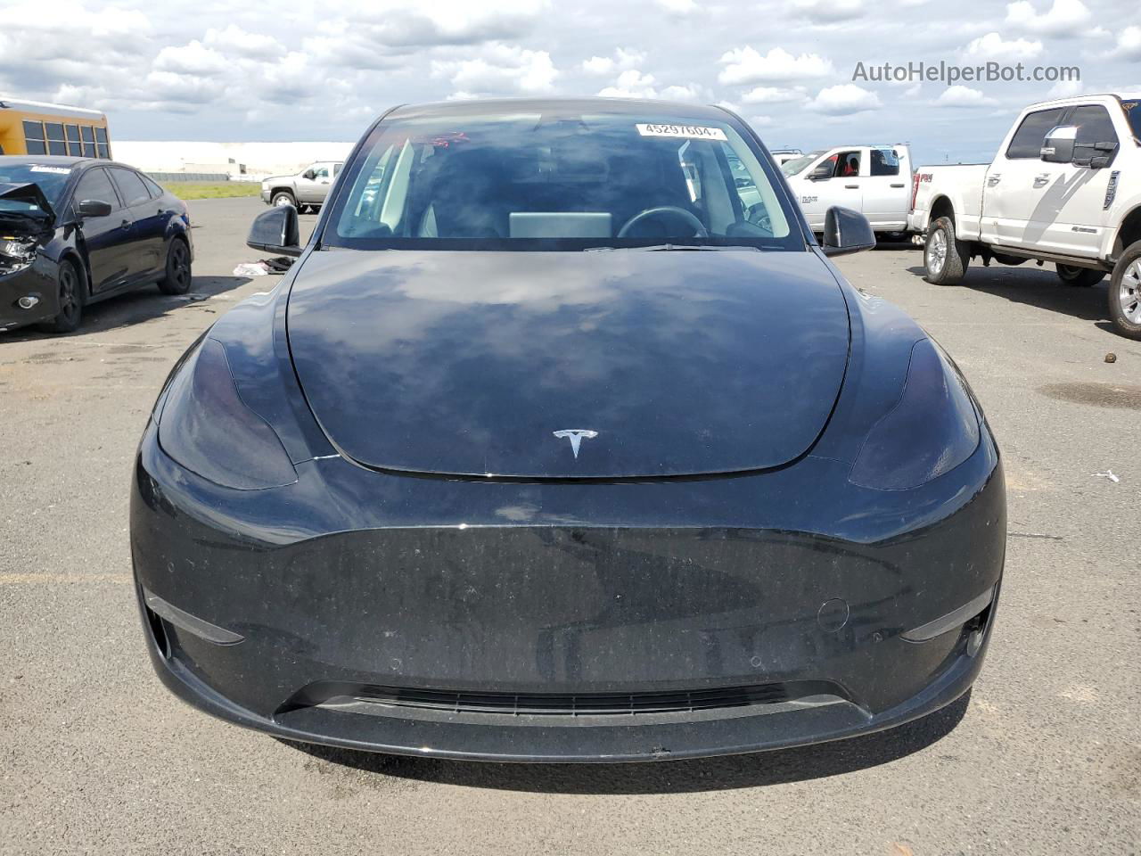 2021 Tesla Model Y  Black vin: 5YJYGAEE1MF282648