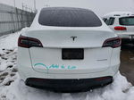 2021 Tesla Model Y  White vin: 5YJYGAEE3MF295014