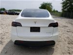 2021 Tesla Model Y  White vin: 5YJYGAEE4MF297516