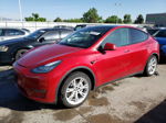 2021 Tesla Model Y  Red vin: 5YJYGAEE5MF185355