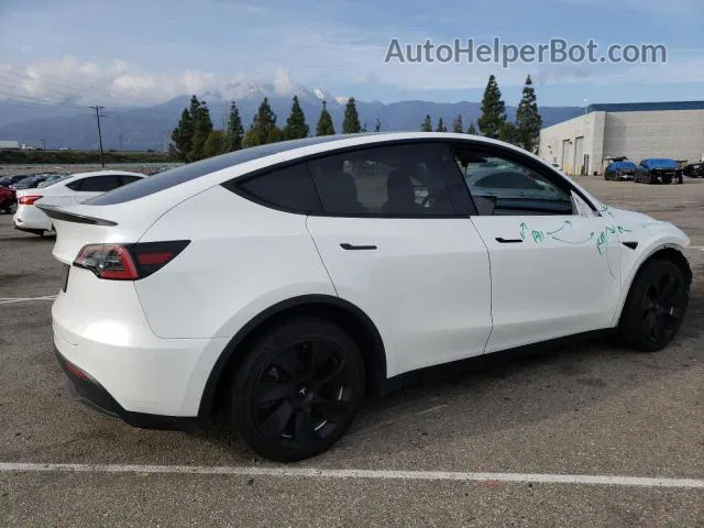 2021 Tesla Model Y  White vin: 5YJYGAEE7MF283013