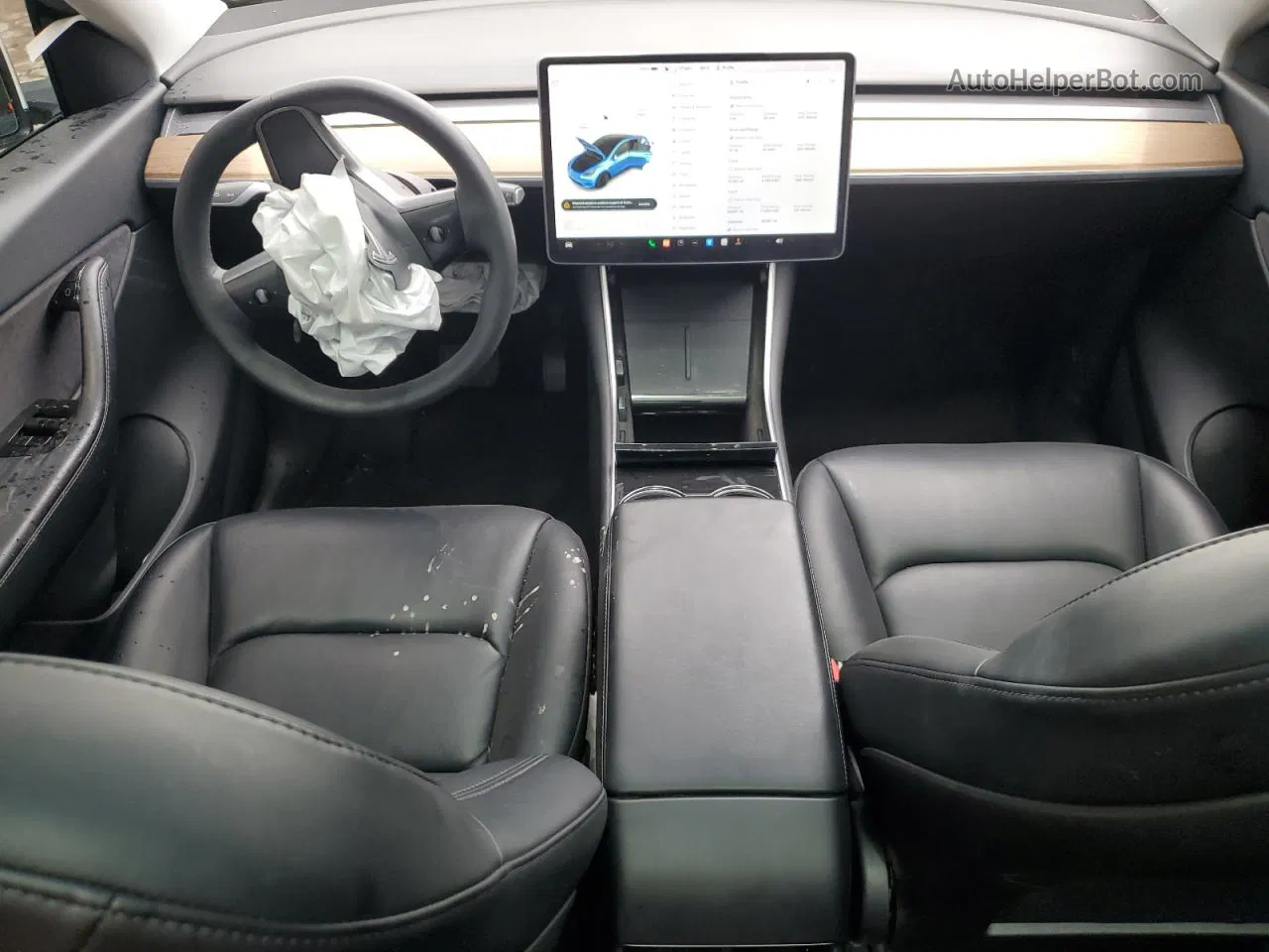 2021 Tesla Model Y  White vin: 5YJYGDED1MF114078