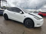 2021 Tesla Model Y  White vin: 5YJYGDED1MF114078