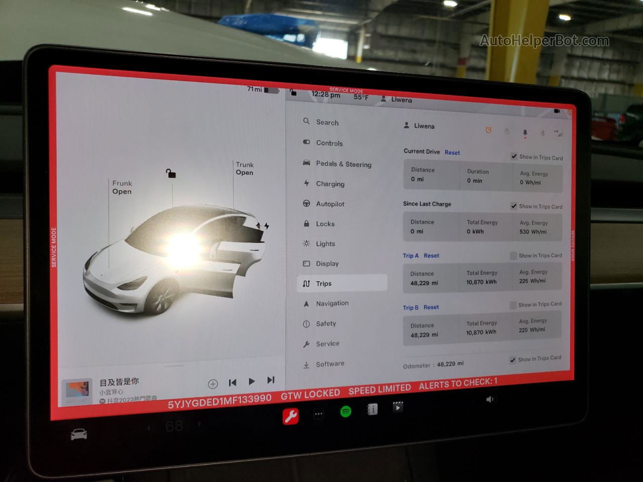 2021 Tesla Model Y  White vin: 5YJYGDED1MF133990