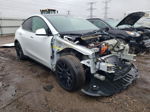 2021 Tesla Model Y  White vin: 5YJYGDED4MF110171