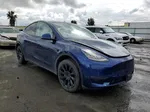 2021 Tesla Model Y  Синий vin: 5YJYGDED5MF132664