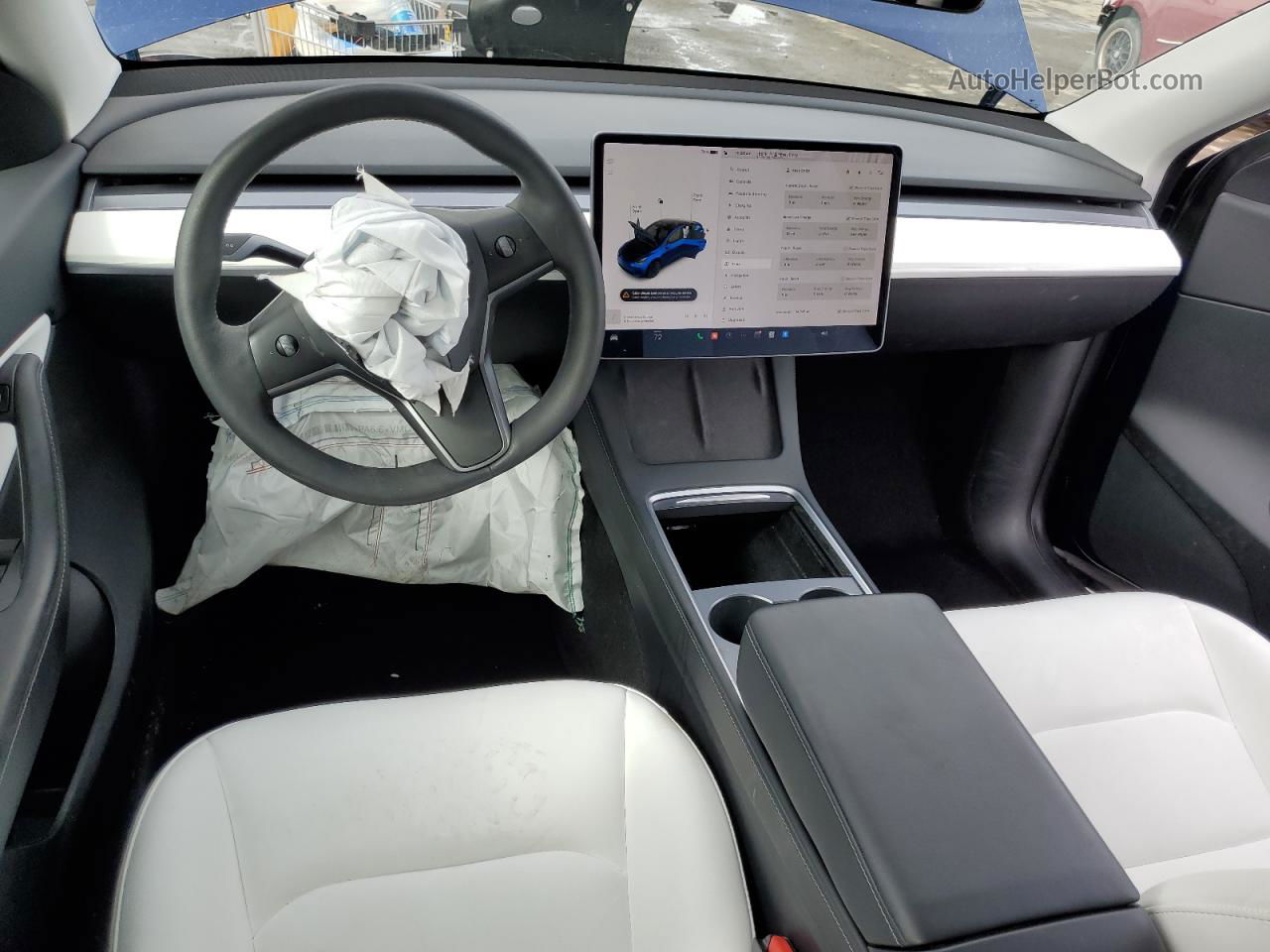 2021 Tesla Model Y  Blue vin: 5YJYGDED5MF132664