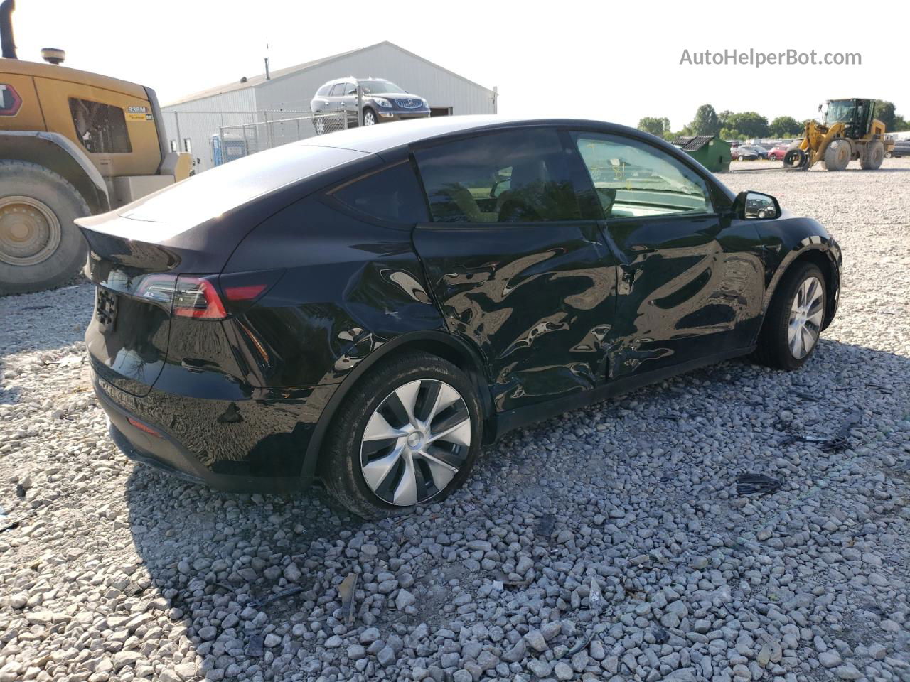 2021 Tesla Model Y  Black vin: 5YJYGDED6MF113864