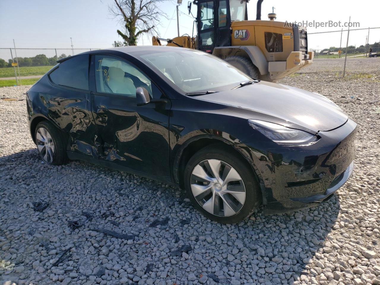 2021 Tesla Model Y  Черный vin: 5YJYGDED6MF113864