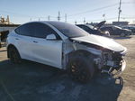 2020 Tesla Model Y  White vin: 5YJYGDEE0LF053409