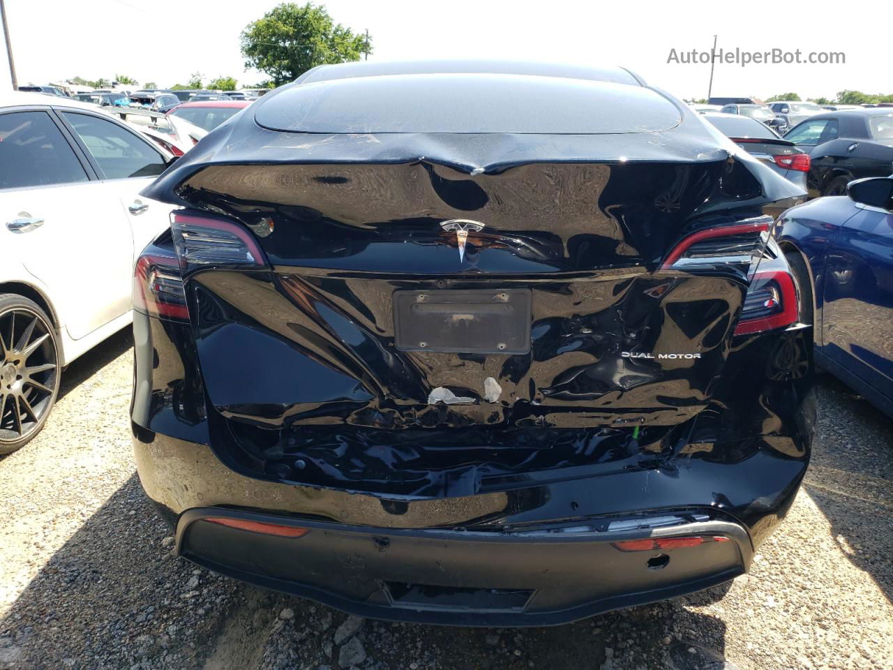 2021 Tesla Model Y  Black vin: 5YJYGDEE0MF069109