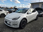 2021 Tesla Model Y  White vin: 5YJYGDEE0MF084483