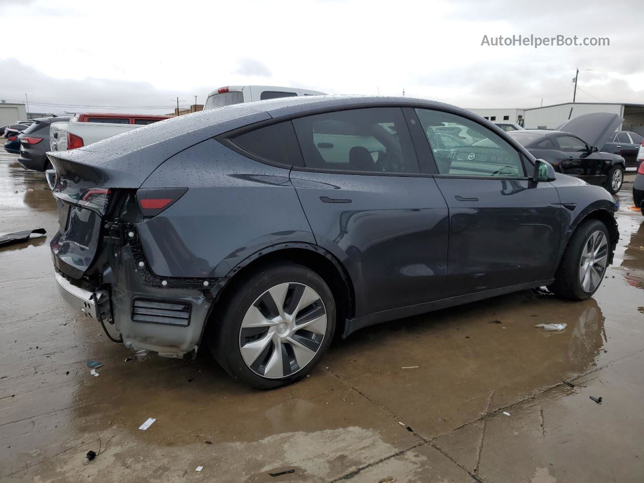 2021 Tesla Model Y  Charcoal vin: 5YJYGDEE0MF096942