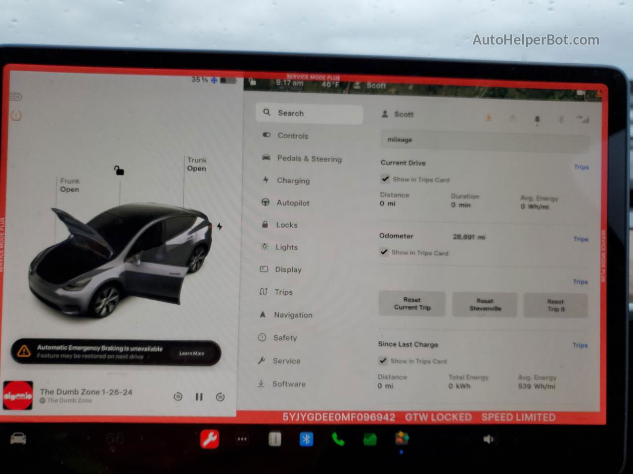 2021 Tesla Model Y  Charcoal vin: 5YJYGDEE0MF096942