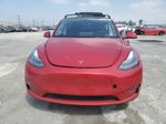 2021 Tesla Model Y  Red vin: 5YJYGDEE0MF149915