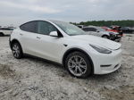 2021 Tesla Model Y  White vin: 5YJYGDEE0MF229733