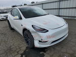 2021 Tesla Model Y  White vin: 5YJYGDEE0MF239601