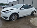 2021 Tesla Model Y  White vin: 5YJYGDEE0MF285784