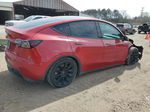 2021 Tesla Model Y  Red vin: 5YJYGDEE1MF189873